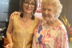 Katie Little with Kathy Watson